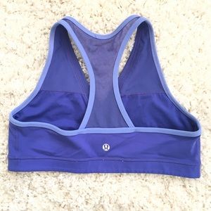 Lululemon Plum Crossover Sports Bra